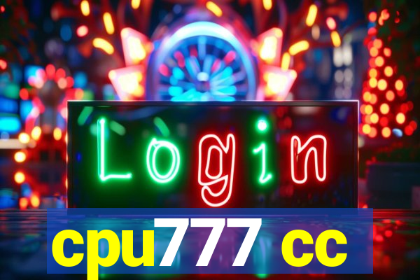 cpu777 cc