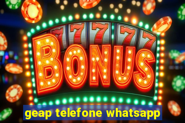 geap telefone whatsapp