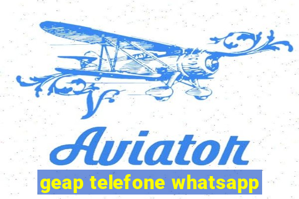 geap telefone whatsapp