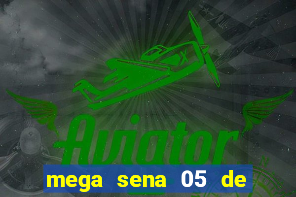 mega sena 05 de julho de 1988