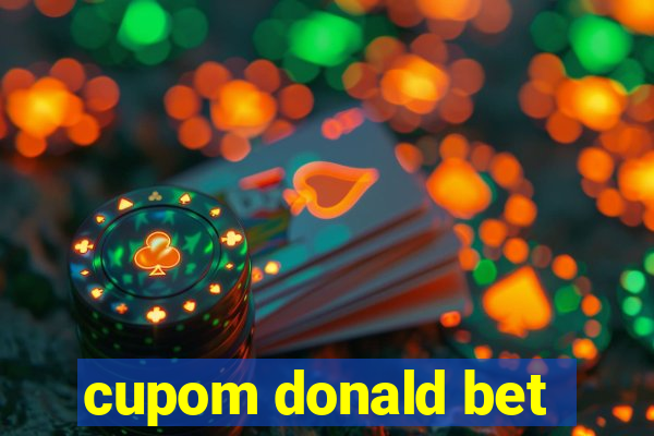 cupom donald bet