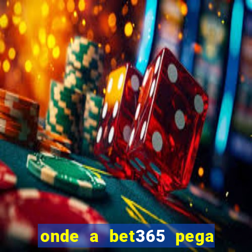 onde a bet365 pega as estatisticas