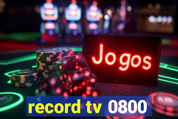 record tv 0800