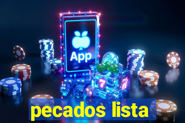 pecados lista