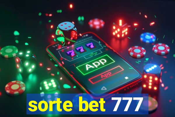 sorte bet 777