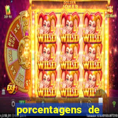 porcentagens de jogos pagantes