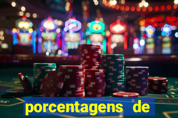 porcentagens de jogos pagantes