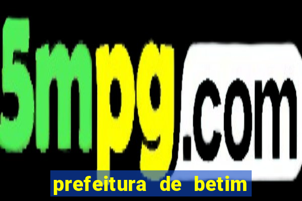 prefeitura de betim contracheque online