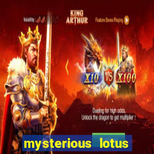 mysterious lotus casebook wei fansub