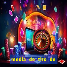 media de tiro de meta por jogo