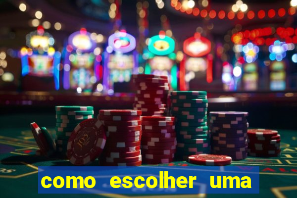 como escolher uma boa cartela de bingo