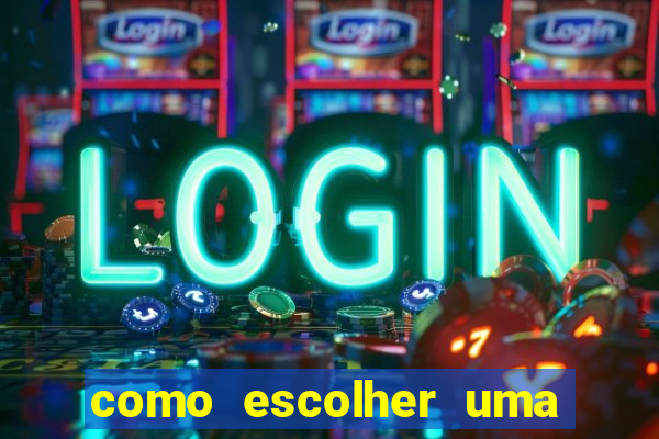 como escolher uma boa cartela de bingo