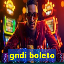 gndi boleto