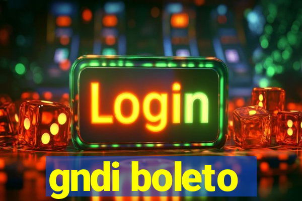 gndi boleto