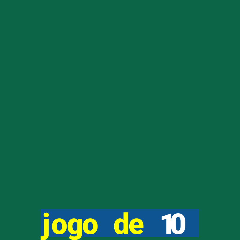 jogo de 10 centavos no esporte da sorte