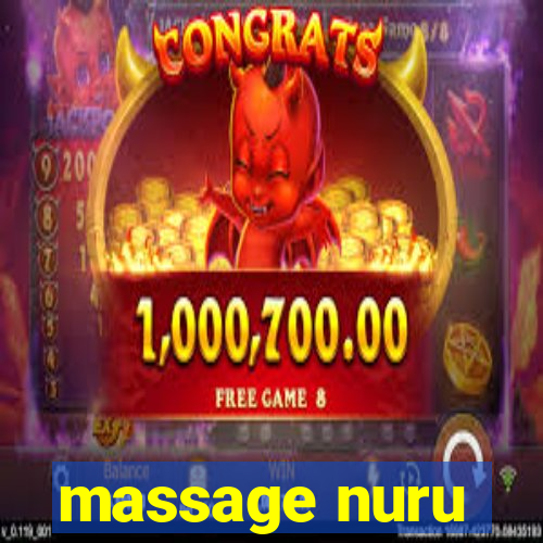 massage nuru