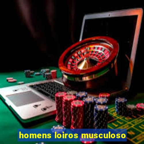 homens loiros musculoso