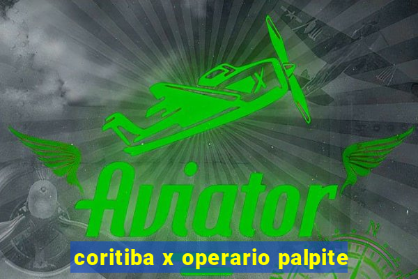 coritiba x operario palpite