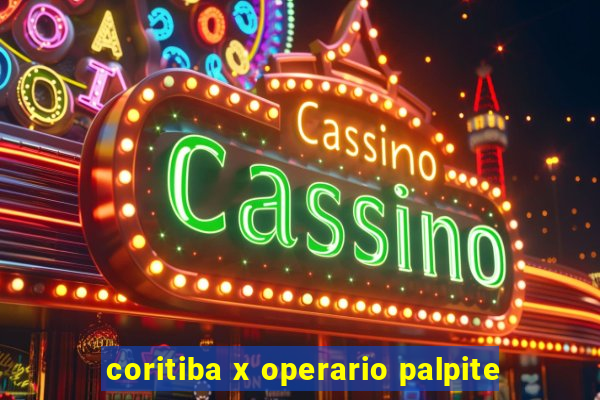 coritiba x operario palpite