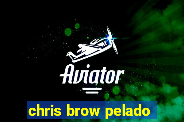 chris brow pelado