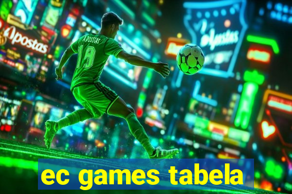 ec games tabela