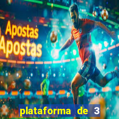 plataforma de 3 reais jogo