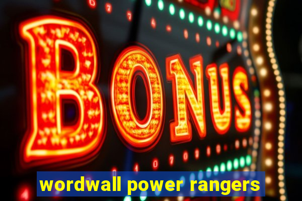 wordwall power rangers