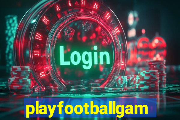 playfootballgames