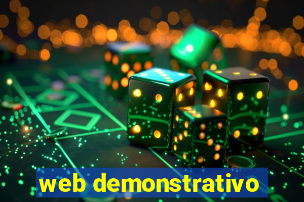 web demonstrativo