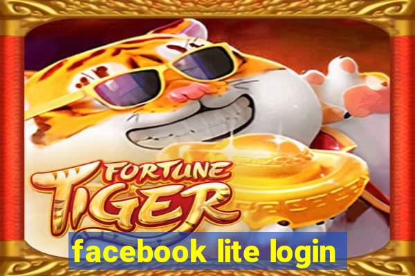 facebook lite login