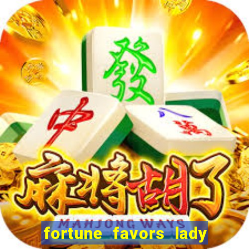 fortune favors lady nikuko dublado