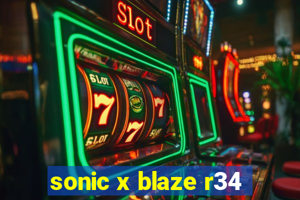 sonic x blaze r34