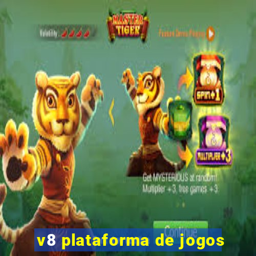 v8 plataforma de jogos