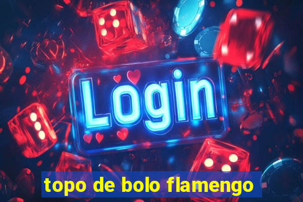 topo de bolo flamengo