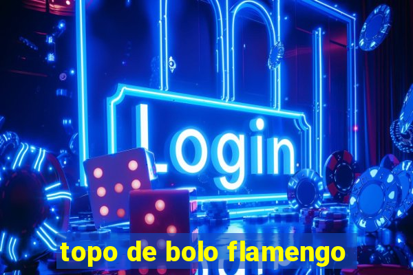 topo de bolo flamengo