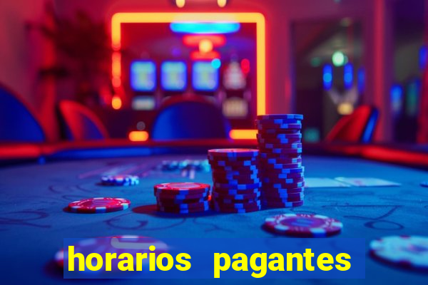 horarios pagantes fortune mouse