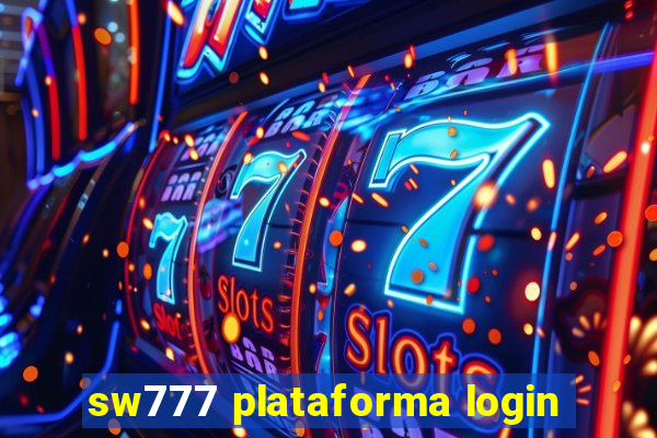 sw777 plataforma login