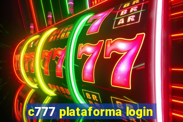 c777 plataforma login