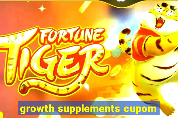 growth supplements cupom