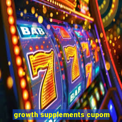 growth supplements cupom