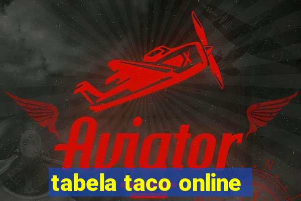 tabela taco online