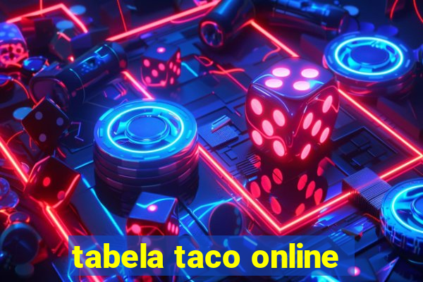 tabela taco online