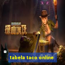 tabela taco online