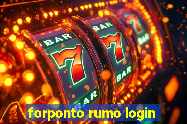 forponto rumo login