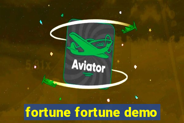 fortune fortune demo