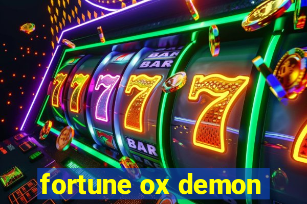 fortune ox demon