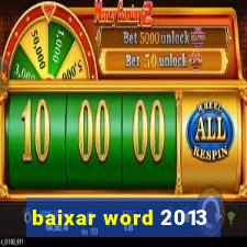 baixar word 2013