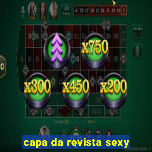 capa da revista sexy