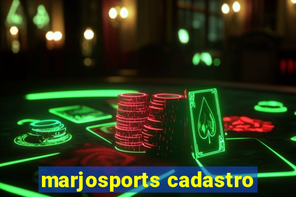 marjosports cadastro