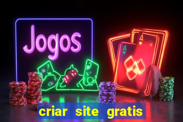 criar site gratis de jogos